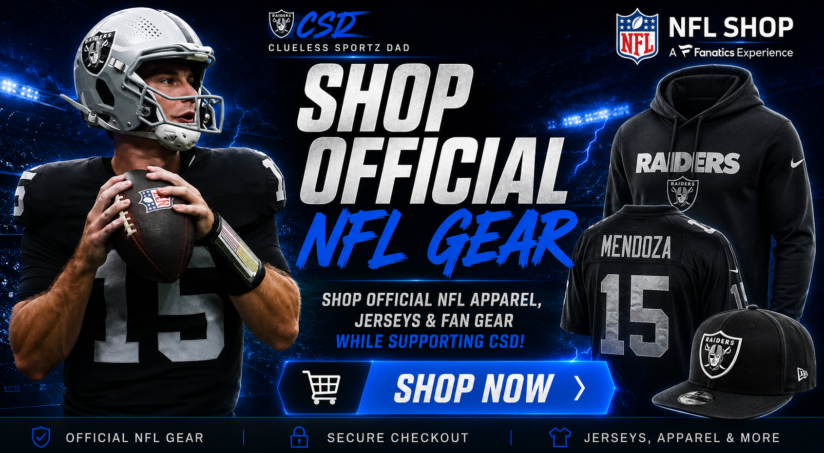 Shop Official NFL Gear — CSD NFL Shop